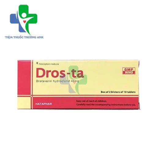 Dros-Ta Hataphar - Điều trị các cơn co thắt cơ trơn