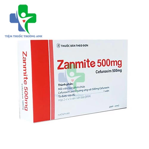 Zanmite 500 Hataphar - Thuốc điều trị nhiễm khuẩn