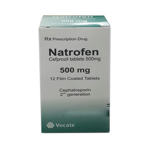 Natrofen 500mg - Thuốc kháng sinh trị nhiễm khuẩn hô hấp hiệu quả 