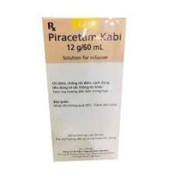 Piracetam Kabi 12g/60ml - Thuốc điều trị chóng mặt, suy giảm trí nhớ hiệu quả