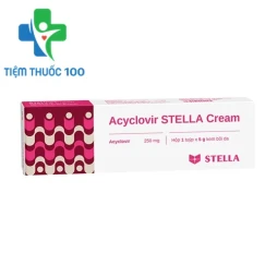 Acyclovir Stella Cream 5g - Thuốc kháng virus Herpes simplex
