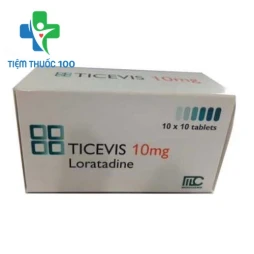 Ticevis 10mg - Thuốc chống dị ứng và mề đay hiệu quả của Medochemie