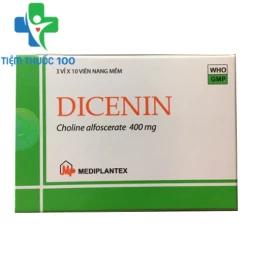 Dicenin - Thuốc điều trị đột quỵ, tổn thương não của Mediplantex