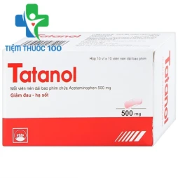 Tatanol 500mg - Thuốc giảm đau, hạ sốt hiệu quả của Pymepharco