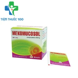 Mekomucosol Sac.200mg - Thuốc điều trị các bệnh lý đường hô hấp 