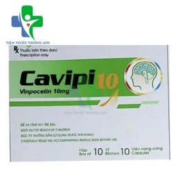 Cavipi 10 Hataphar - Điều trị rối loạn tuần hoàn máu não