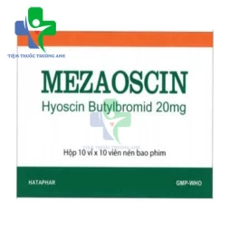 Mezaoscin 20mg Hataphar - Điều trị co thắt đường tiêu hóa
