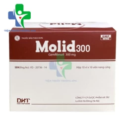 Molid 300 Hataphar - Tác dụng hạ mỡ máu, giảm nguy cơ bệnh tim mạch