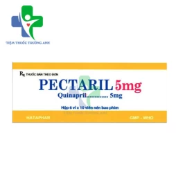 Pectaril 5mg Hataphar - Điều trị tăng huyết áp, suy tim sung huyết