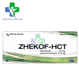 Zhekof-HCT Davipharm - Trị tăng huyết áp vô căn ở người lớn