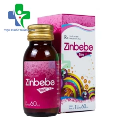 Zinbebe 60ml Hataphar - Hỗ trợ tiêu hóa, bổ sung kẽm cho cơ thể