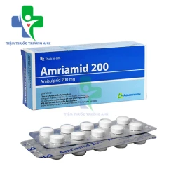 Amriamid 200 Agimexpharm - Thuốc điều trị bệnh tâm thần phân liệt