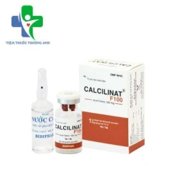 Calcilinat 50mg/5ml Bidiphar - Điều trị thiếu máu hồng cầu khổng lồ