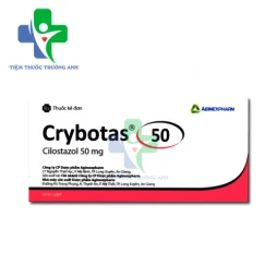 Crybotas 50 Agimexpharm - Thuốc điều trị các bệnh tim mạch hiệu quả