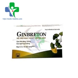 Ginbreton Pymepharco - Hỗ trợ tăng cường tuần hoàn não