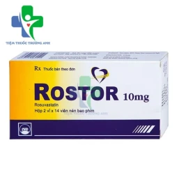Rostor 10 Pymepharco - Thuốc điều trị tăng cholesterol máu