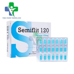 Semiflit 120 Pymepharco - Thuốc điều trị thừa cân cho bệnh nhân béo phì
