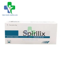 Spirilix 50mg Pymepharco - Thuốc điều trị bệnh tâm thần phân liệt