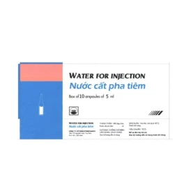 Water for injection 5ml - Nước cất pha tiêm hiệu quả