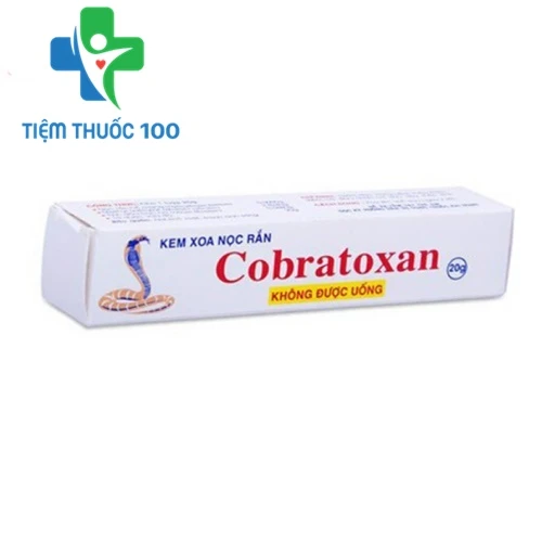 Cobratoxan cream 20g Cửu Long - Thuốc chống viêm, giảm đau tại chỗ