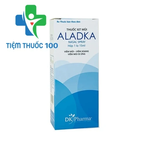 Aladka Spr.15ml - Thuốc xịt mũi hiệu quả của DK Pharma