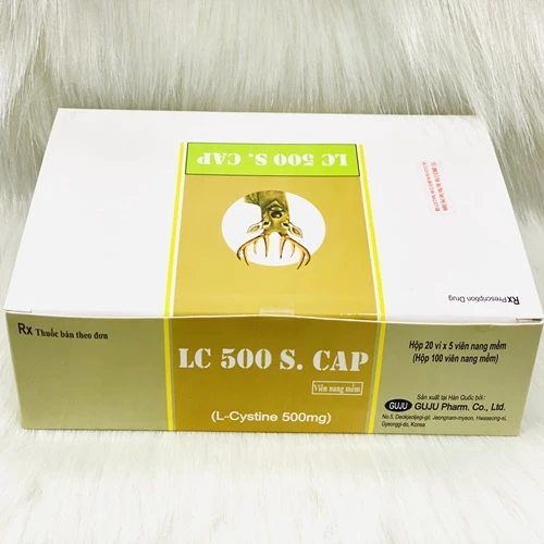 LC 500 S.CAP - Hỗ trợ điều trị bệnh về da, móng, tóc của Hàn Quốc