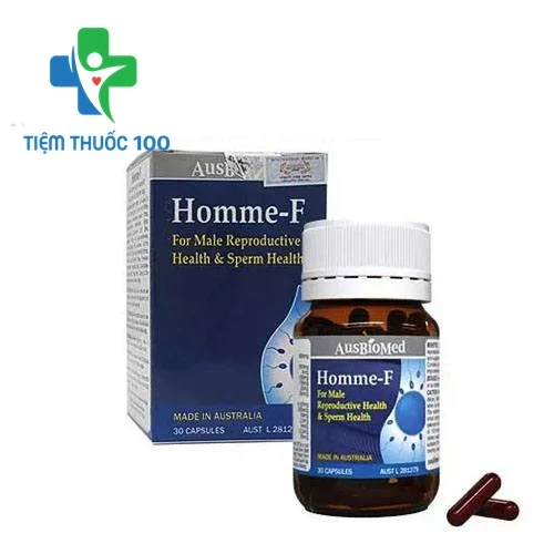 Homme F - Hỗ trợ tăng cường sinh lý nam hiệu quả của Úc