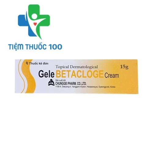 Gelebetaclogen Cream 15g - Thuốc trị viêm da, nhiễm nấm của Hàn Quốc