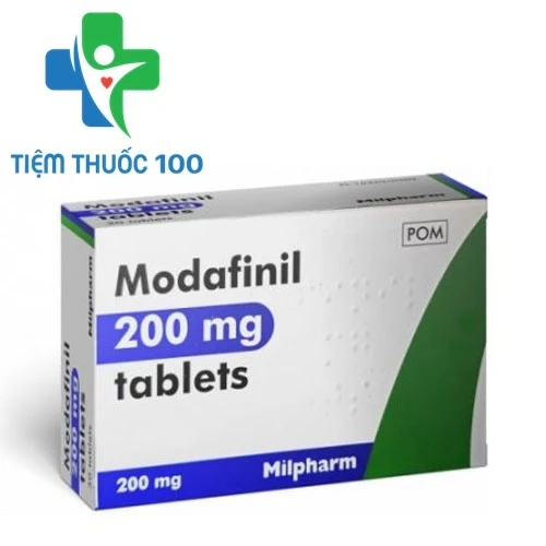 Modafinil 200mg Milpharm - Thuốc điều trị rối loạn giấc ngủ hiệu quả