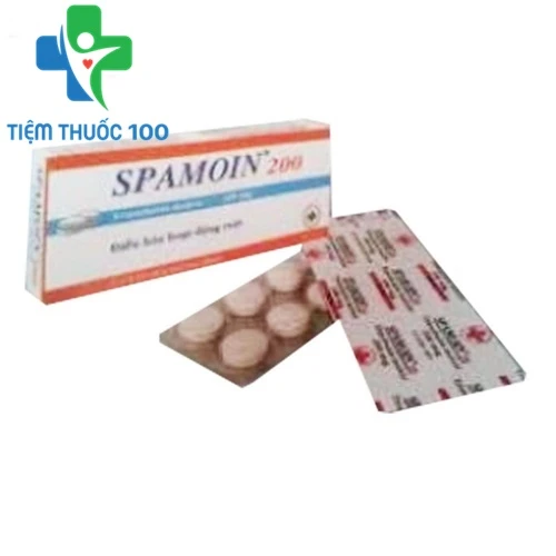 Spamoin 200mg - Thuốc điều trị đầy hơi, khó tiêu của OPV