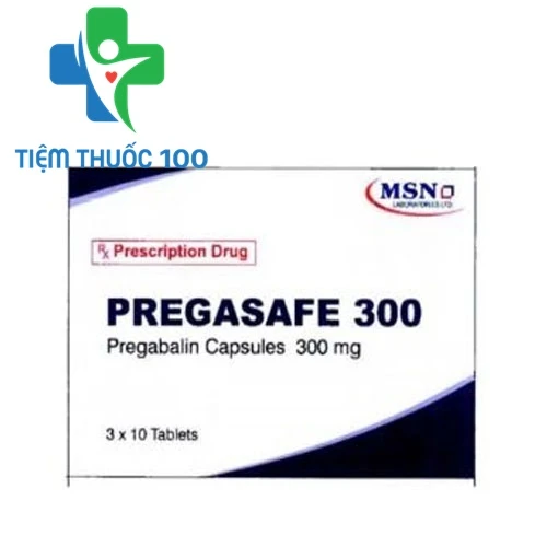 Pregasafe 300 - Thuốc điều trị thần kinh hiệu quả 
