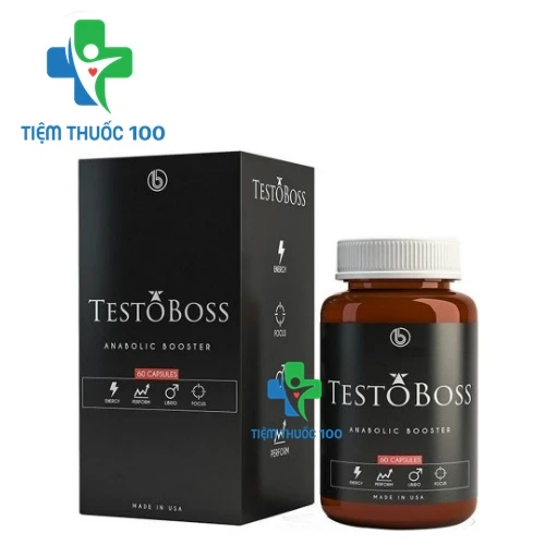Testoboss - Hỗ trợ tăng cường testosterone tự nhiên của Mỹ