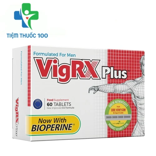 VigRx Plus - Hỗ trợ tăng cường sức khỏe sinh lý nam của Mỹ
