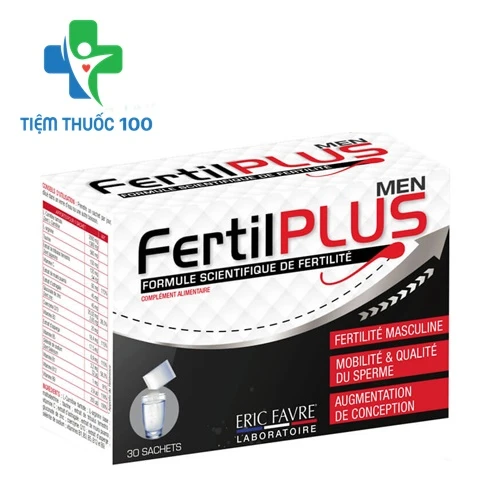 Fertil Plus Men - Hỗ trợ tăng số lượng, chất lượng tinh trùng của Pháp