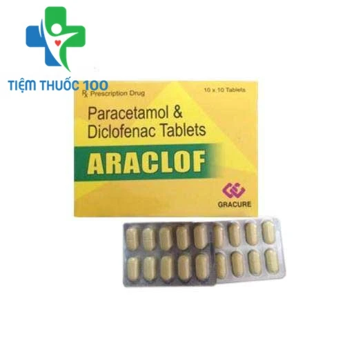Araclof Gracure - Thuốc kháng viêm, giảm đau của Ấn Độ