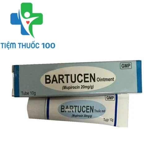 Bartucen Ointment 10g - Thuốc điều trị các bệnh nhiễm khuẩn da của Hàn Quốc