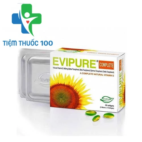 Evipure Complete - Hỗ trợ bổ vitamin E hiệu quả của Mỹ