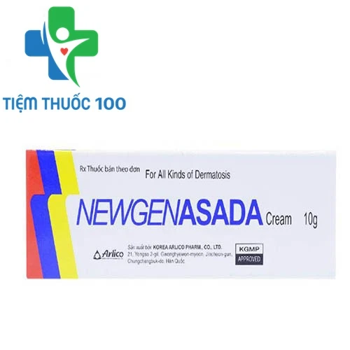 Newgenasada Cream 10g - Thuốc điều trị các bệnh ngoài da hiệu quả của Hàn Quốc