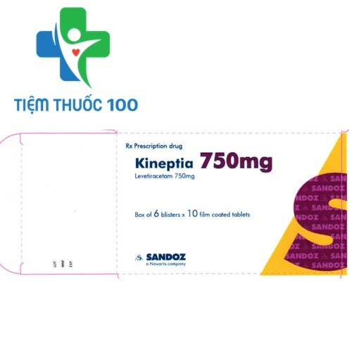 Kineptia 750mg - Thuốc điều trị động kinh và động kinh cục bộ hiệu quả