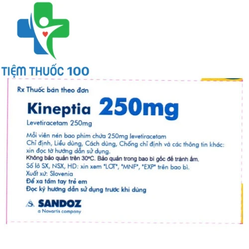 Kineptia 250mg - Thuốc điều trị động kinh hiệu quả của Slovenia