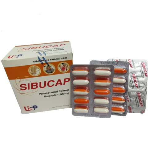 Sibucap - Thuốc giảm đau, hạ sốt của US Pharma USA