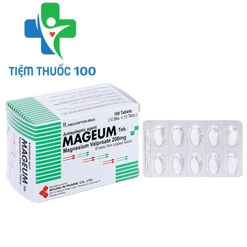 Mageum 200mg - Thuốc điều trị động kinh của Hàn Quốc