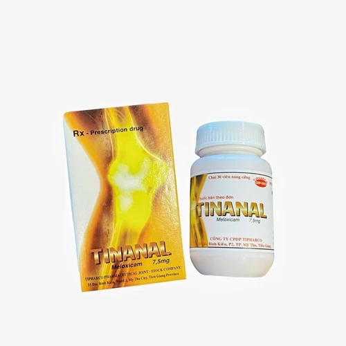 Tinanal - Thuốc giảm đau, kháng viêm bệnh xương khớp Tipharco