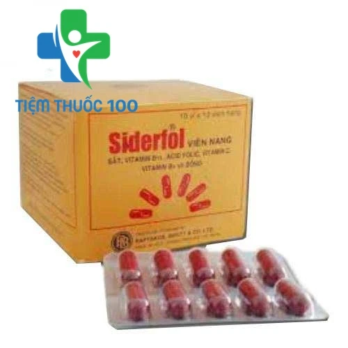 Siderfol - Hỗ trợ bổ sung sắt cho cơ thể hiệu quả