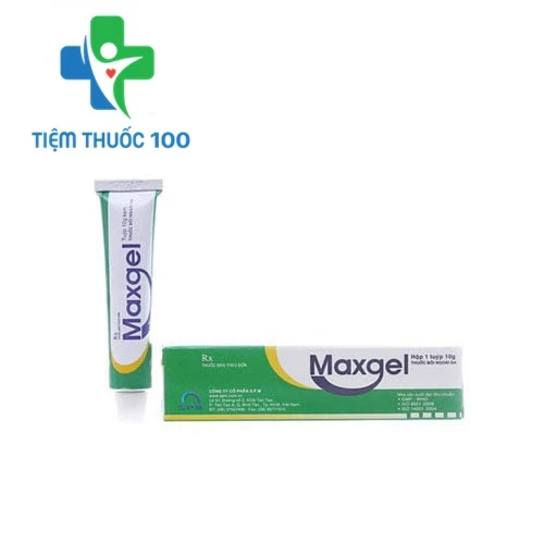 Maxgel Cream 10g - Thuốc trị viêm da lở loét nhiễm trùng hiệu quả