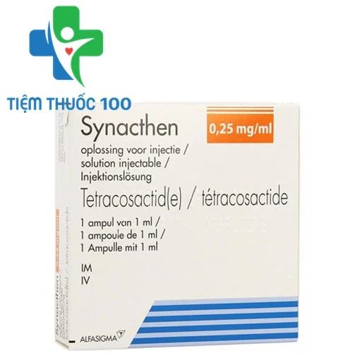 Synacthène 0,25mg/1ml - Thuốc điều trị bệnh thần kinh hiệu quả 