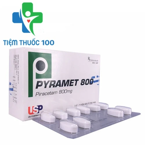 Pyramet 800 USP - Thuốc điều trị các bệnh tổn thương não hiệu quả