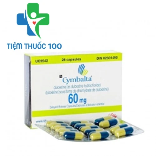 Cymbalta 60mg - Thuốc điều trị trầm cảm hiệu quả 