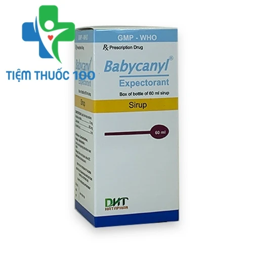 Babycanyl Syr.60ml - Thuốc điều trị ho hiệu quả của Hataphar
