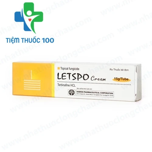 Letspo Cream 15g - Thuốc điều trị nấm da hiệu quả